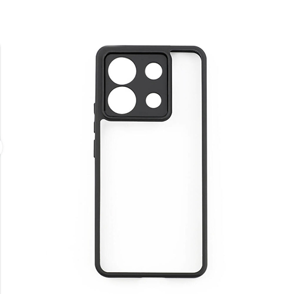 Xiaomi Redmi Note 13 Pro 5G Kılıf Kamera Korumalı Şeffaf Arka Yüzey New Roll Kapak