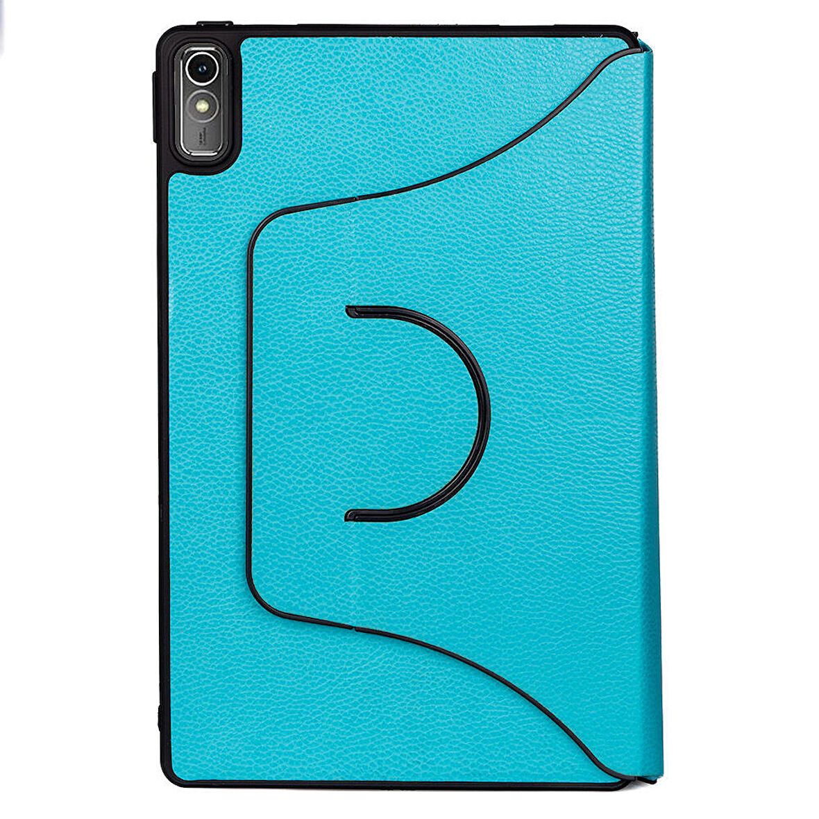 Lenovo Tab P11 11.5" (2.Nesil) Uyumlu ​İNC Fest Dönebilen Standlı Kılıf-Turkuaz