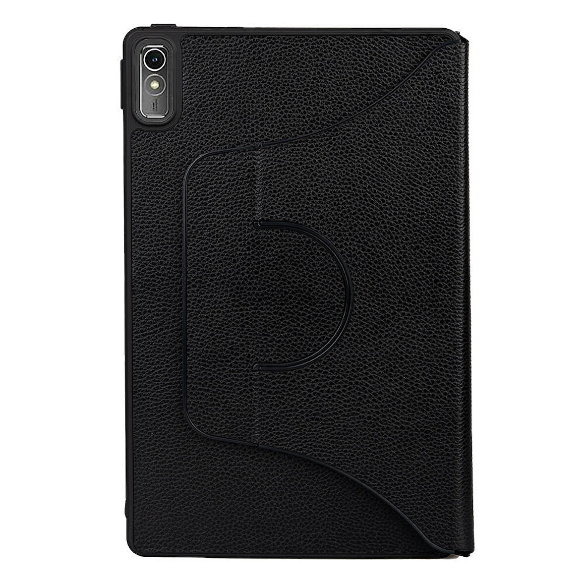 Lenovo Tab P11 11.5" (2.Nesil) Uyumlu ​FRMS Fest Dönebilen Standlı Kılıf-Siyah