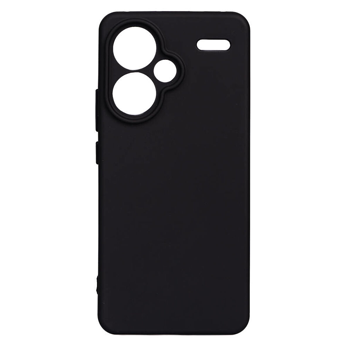 Xiaomi Redmi Note 13 Pro Plus 5G Uyumlu Zore  Biye Silikon-Siyah