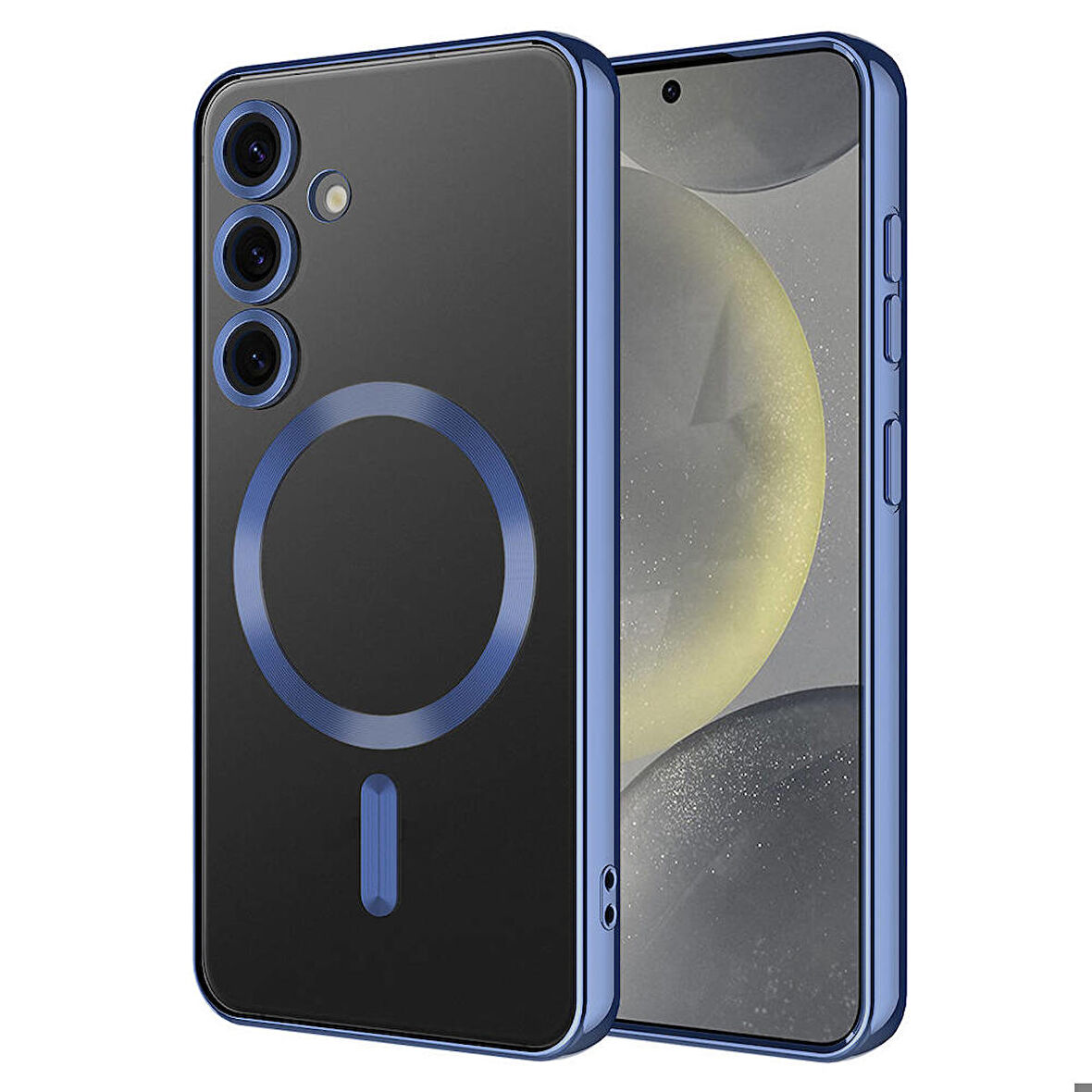 Vendas Samsung Galaxy S24 Plus Kılıf Kamera Korumalı Magsafe Wireless Şarj Özellikli Zore Demre Kapak