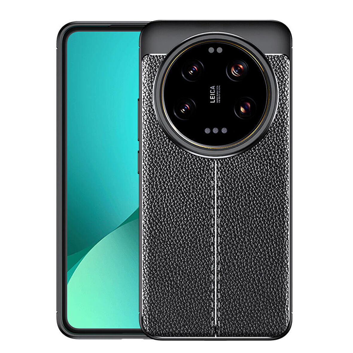 Xiaomi Mi 14 Ultra Kılıf Zore Niss Silikon Kapak-Siyah