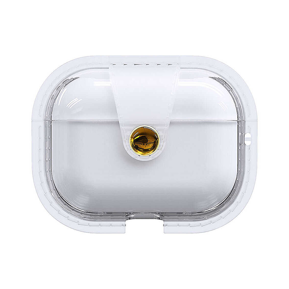 Vendas Air Pods Pro 2 Zore Airbag 33 Darbelere Karşı Dayanıklı Magnetik Kılıf-Şeffaf