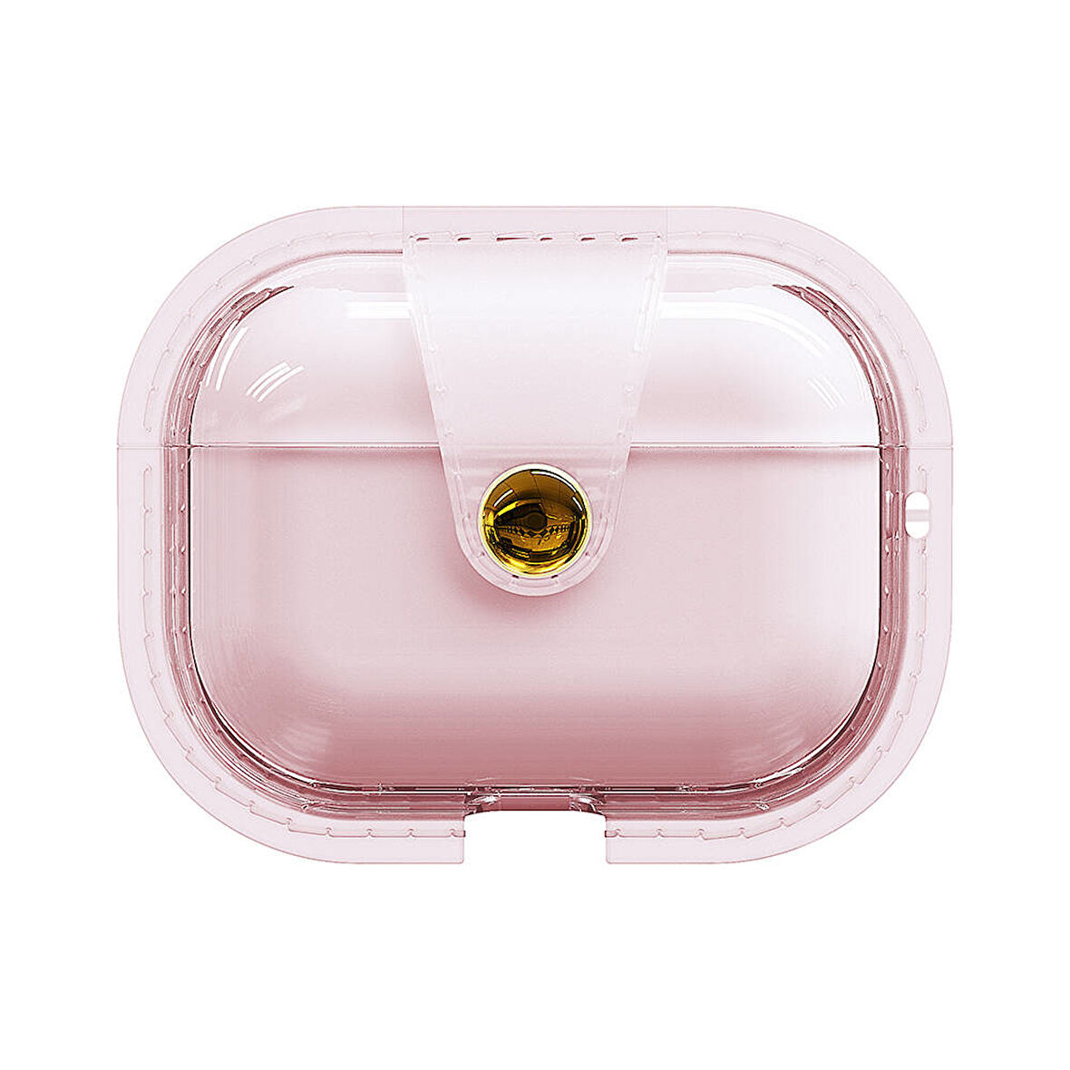 Air Pods Pro 2 Zore Airbag 33 Darbelere Karşı Dayanıklı Magnetik Kılıf-Pembe