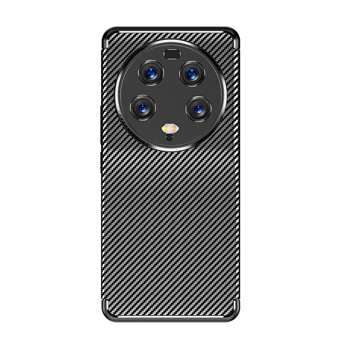 Xiaomi Mi 13 Ultra Kılıf Zore Negro Silikon Kapak-Siyah