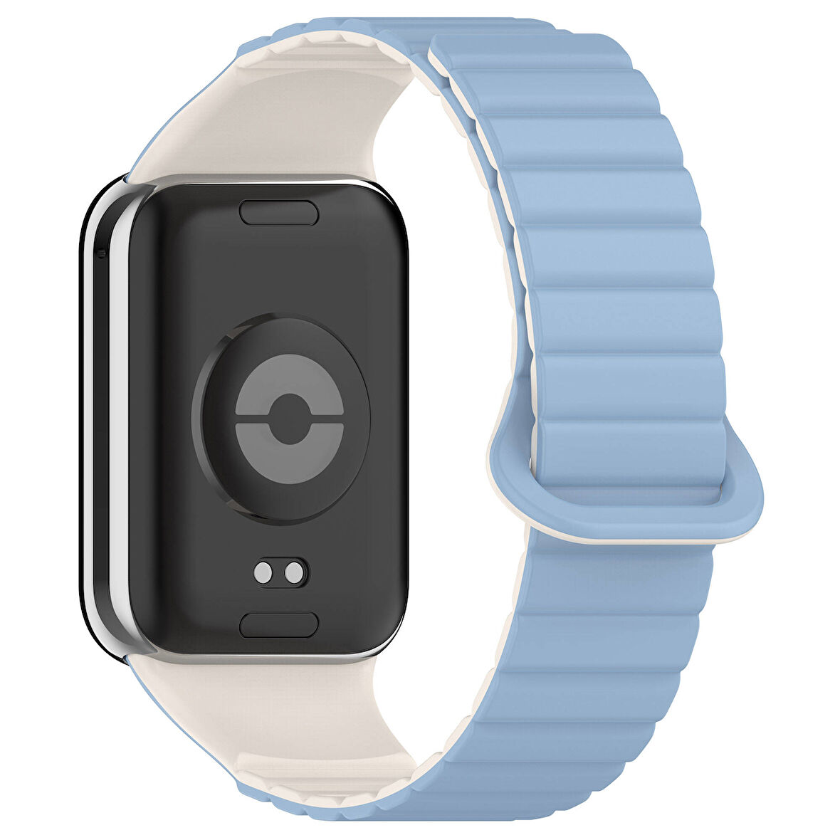 Xiaomi Redmi Watch 4 Silikon Kordon Zore KRD-105 Strap Kayış-Mavi-Starlight