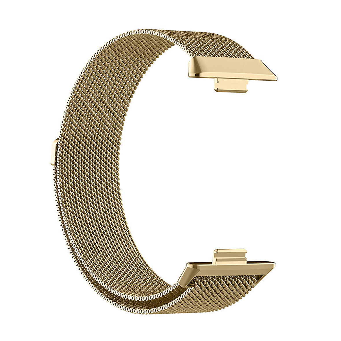 Huawei Watch Fit 3 Zore KRD-01 Metal Kordon-Gold