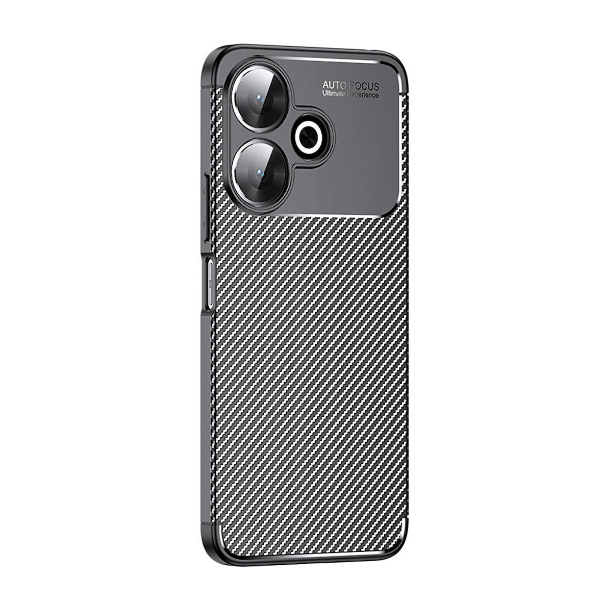 Xiaomi Redmi 13 4G Kılıf Zore Negro Silikon Kapak-Siyah