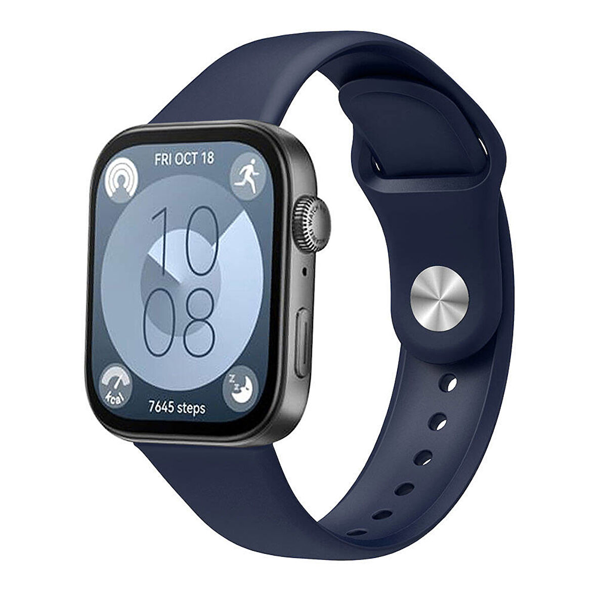 Huawei Watch Fit 3 KRD-11 22mm Silikon Kordon-Mavi