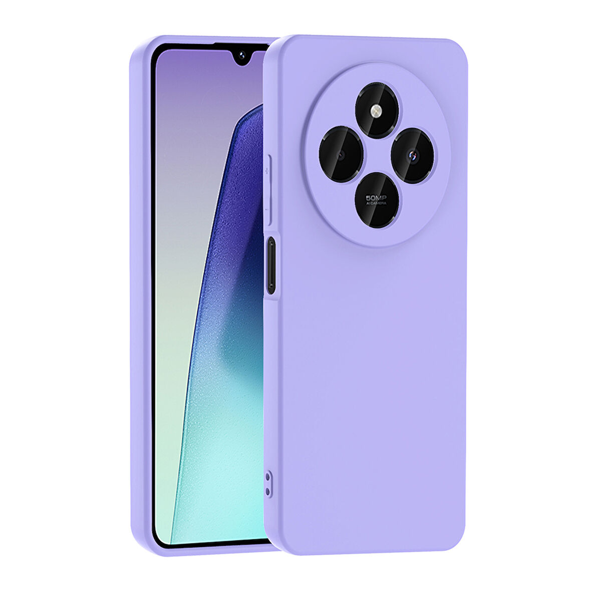 Vendas Xiaomi Redmi 14C 4G Uyumlu Zore Mara Lansman Kapak-Lila