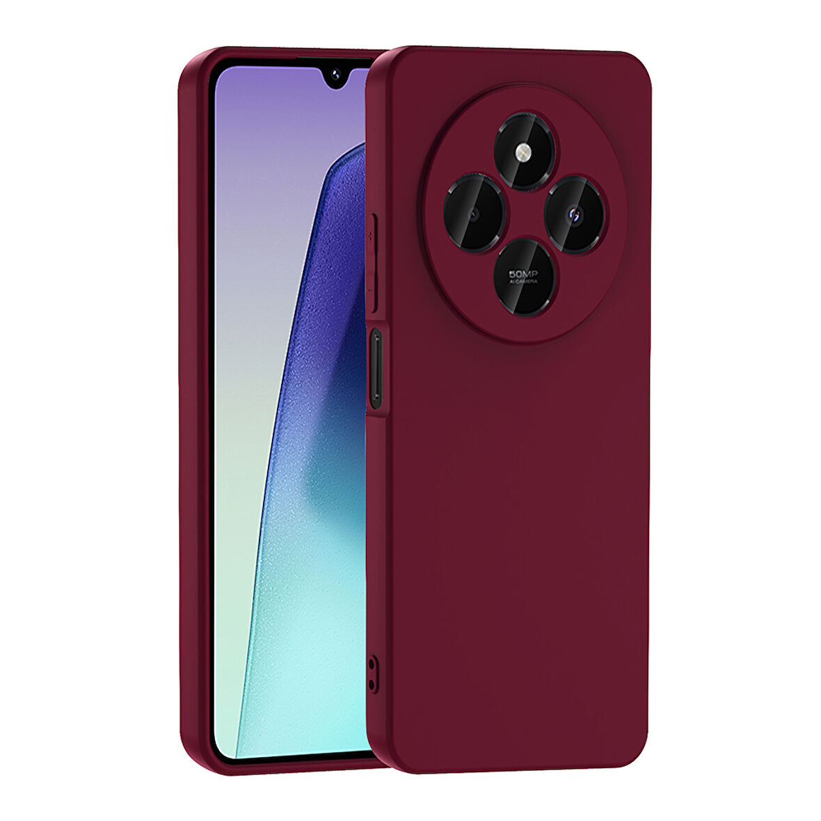 Vendas Xiaomi Redmi 14C 4G Uyumlu Zore Mara Lansman Kapak-Koyu Mor