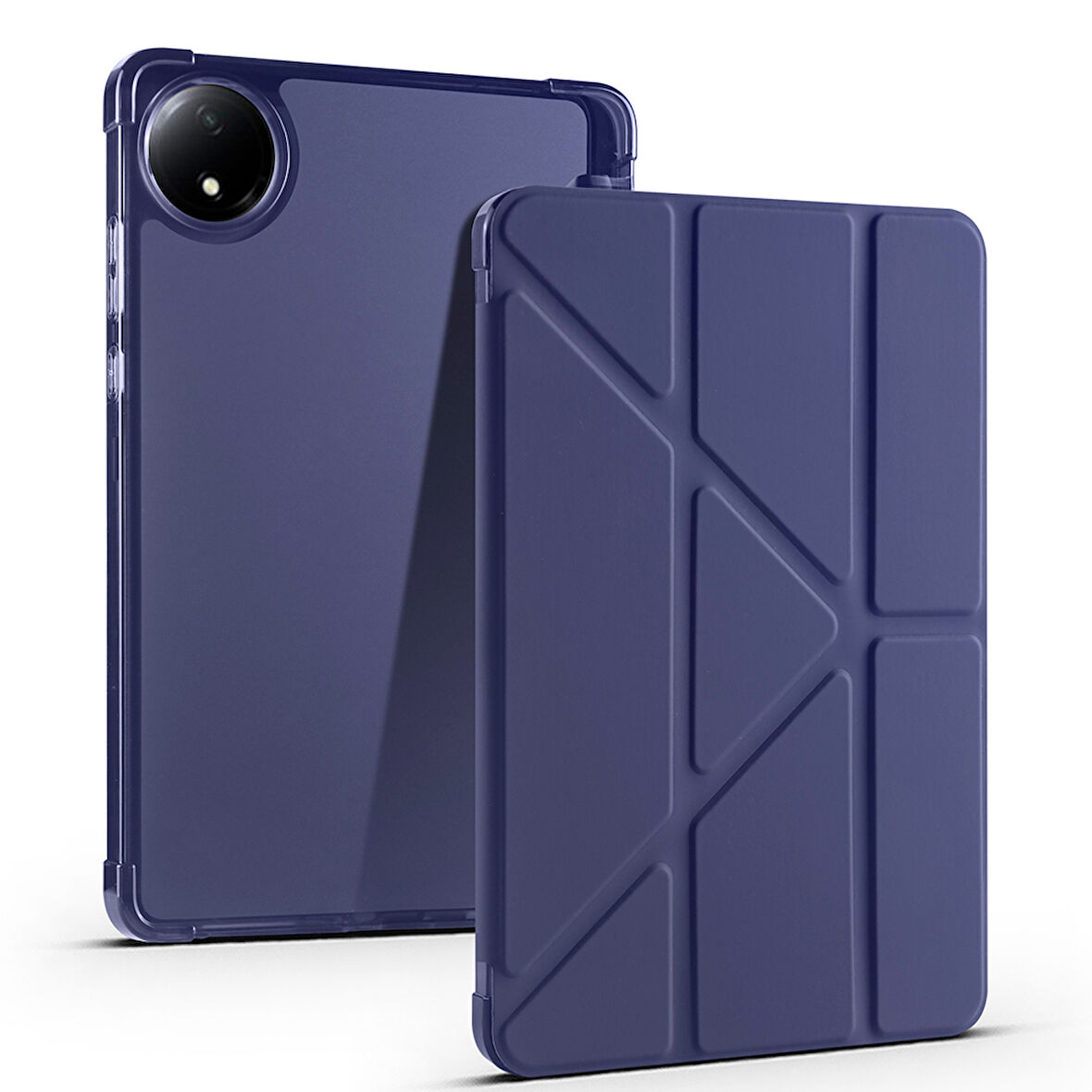 Xiaomi Redmi Pad SE 8.7 Kılıf Tri Folding Kalem Bölmeli Standlı Kılıf