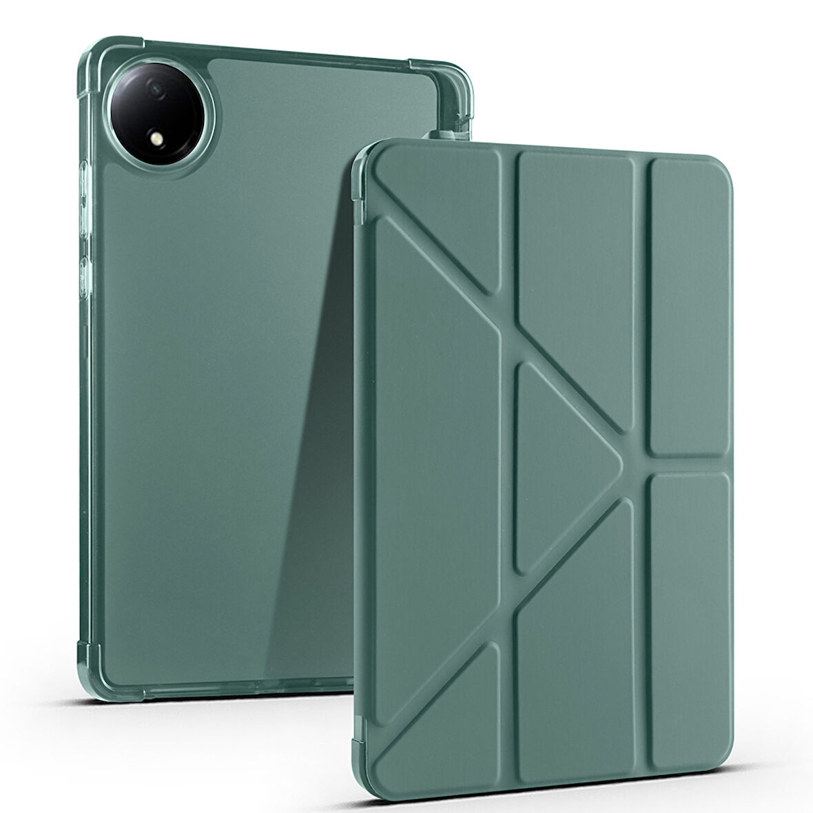 Xiaomi Redmi Pad SE 8.7 Kılıf Tri Folding Kalem Bölmeli Standlı Kılıf