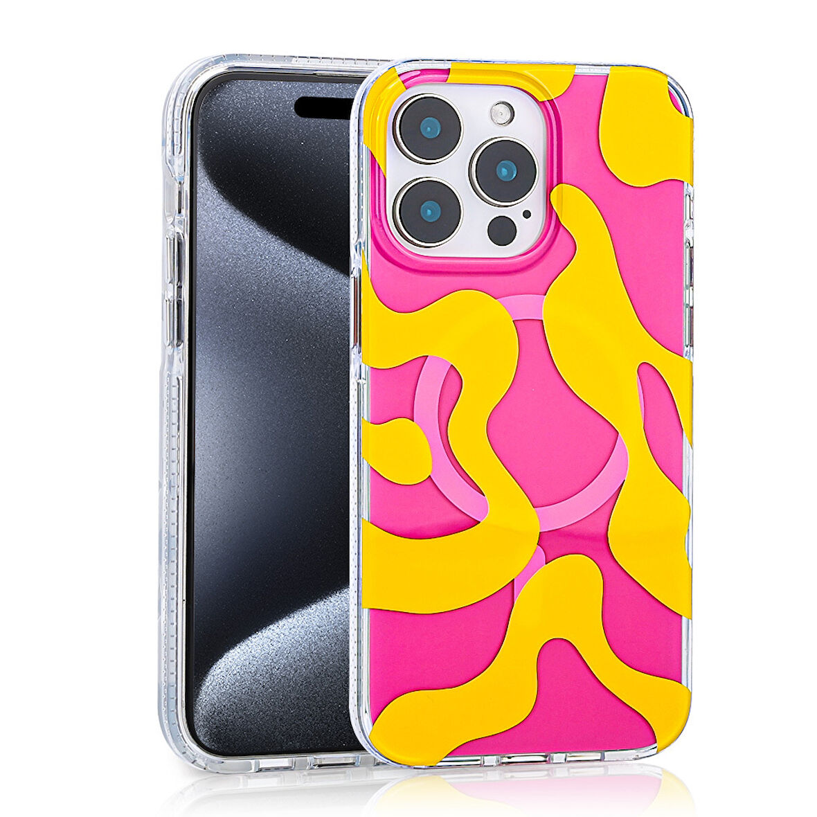 iPhone 16 Pro Max Kılıf Magsafe Şarj Özellikli Stilo Kapak