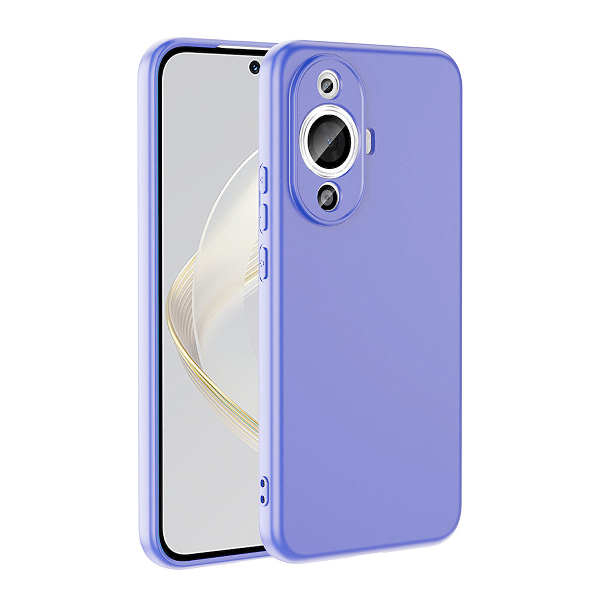 Huawei Nova 12S Uyumlu Kılıf Zore Mara Lansman Kapak-Lila
