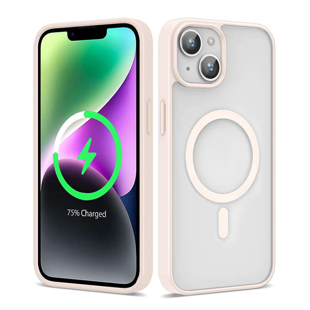 iPhone 13 Pro Kılıf Magsafe Wireless Şarj Özellikli Silikon  Ege Kapak kılıf