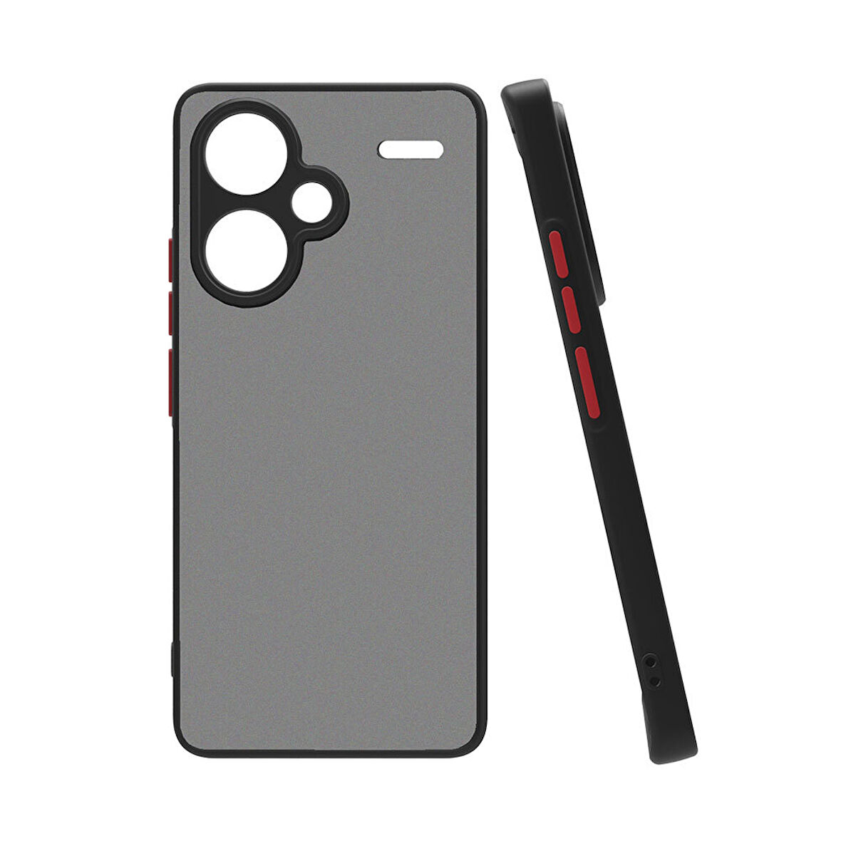 Xiaomi Redmi Note 13 Pro Plus 5G Uyumlu Kılıf Zore Hux Kapak-Siyah