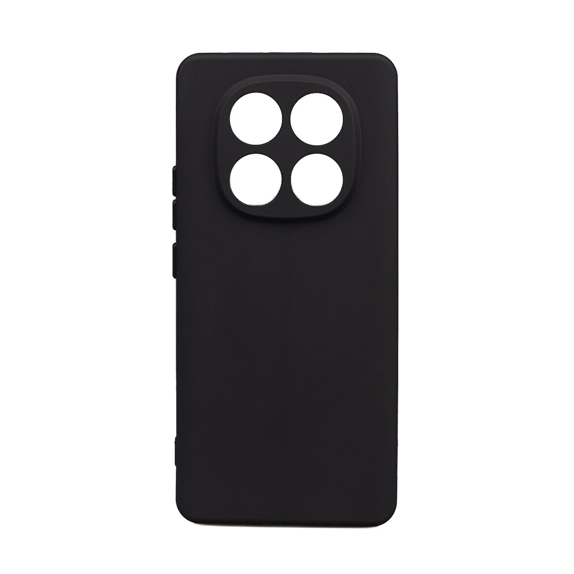 Xiaomi Redmi Note 14 Pro 5G Uyumlu Kılıf Zore Biye Silikon-Siyah