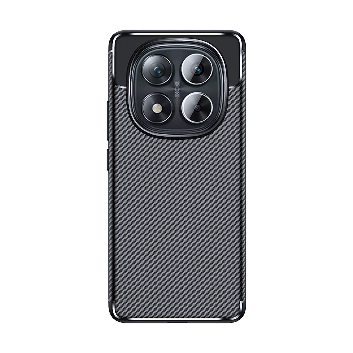 Xiaomi Poco X7 Uyumlu Kılıf Zore Negro Silikon Kapak-Siyah
