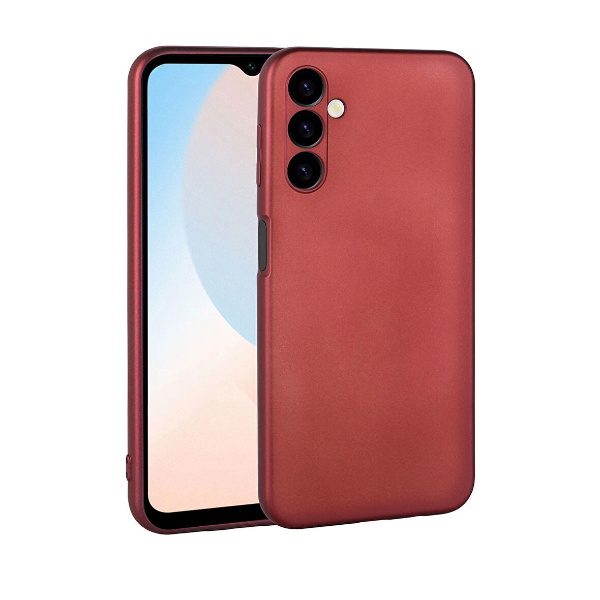 Galaxy A16 Kılıf Zore Premier Silikon Kapak - Kırmızı