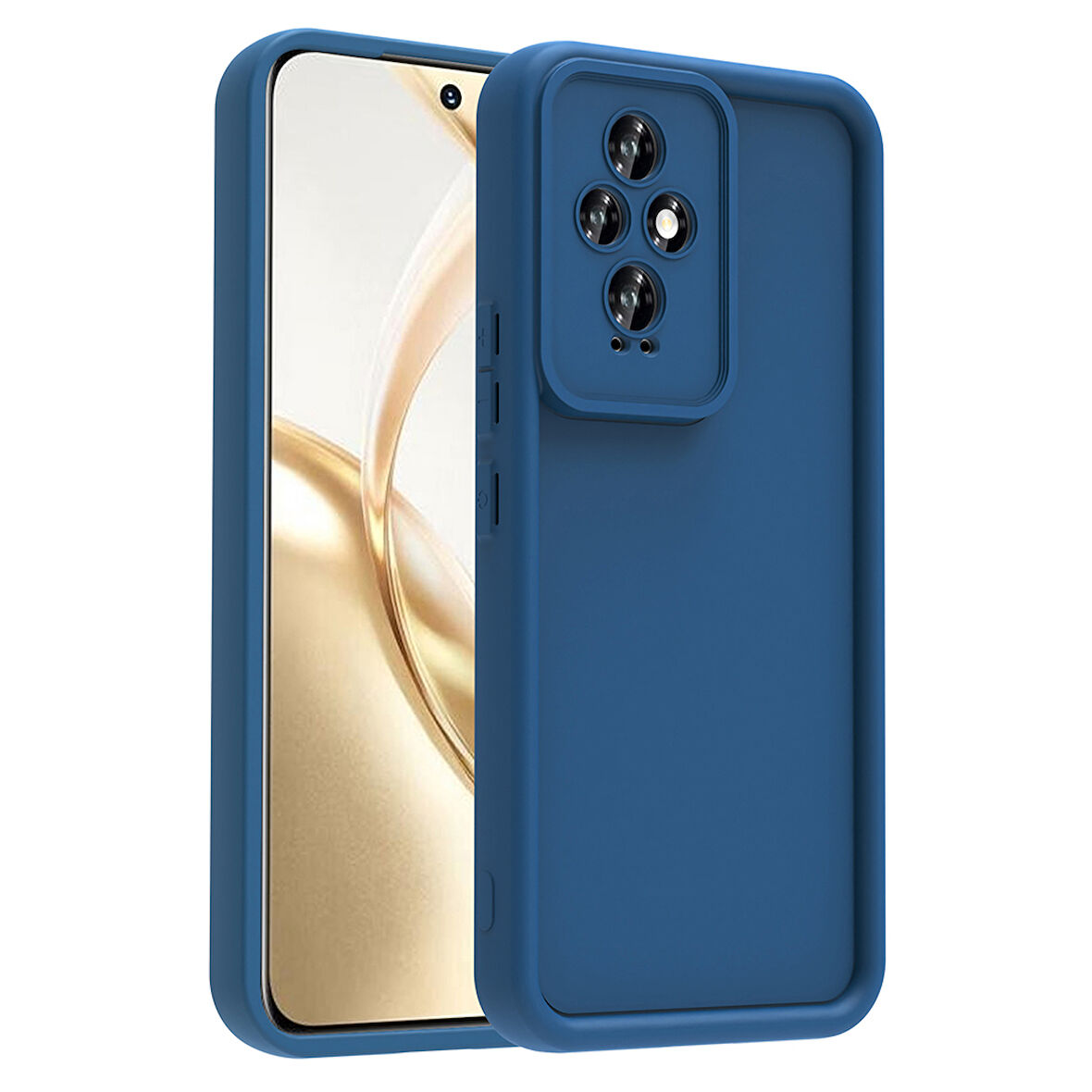Honor 200 Kılıf Kamera Korumalı HGEA Ananas Kapak - Koyu Yeşil