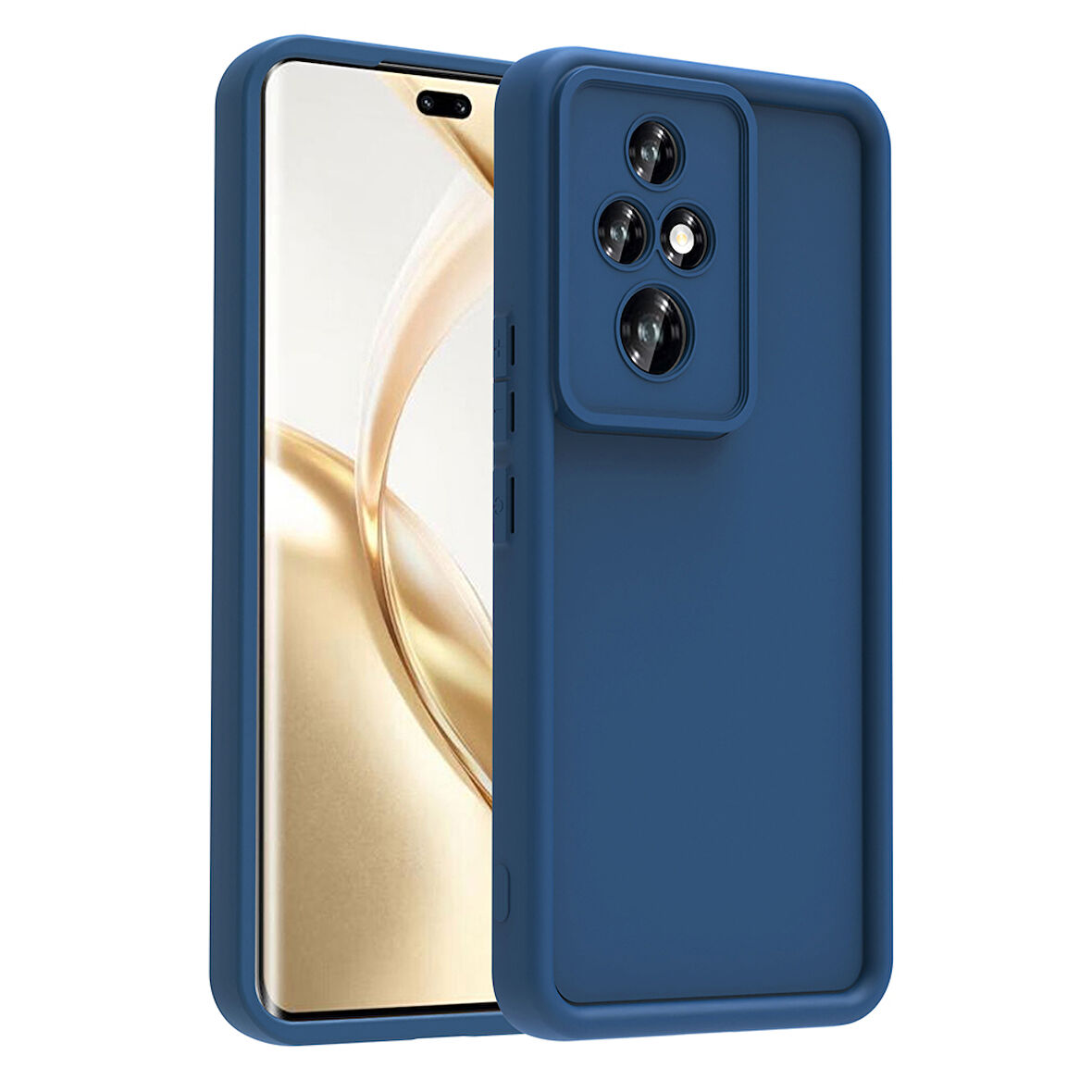 Honor 200 Pro Kılıf Kamera Korumalı BLT Ananas Kapak - Koyu Yeşil