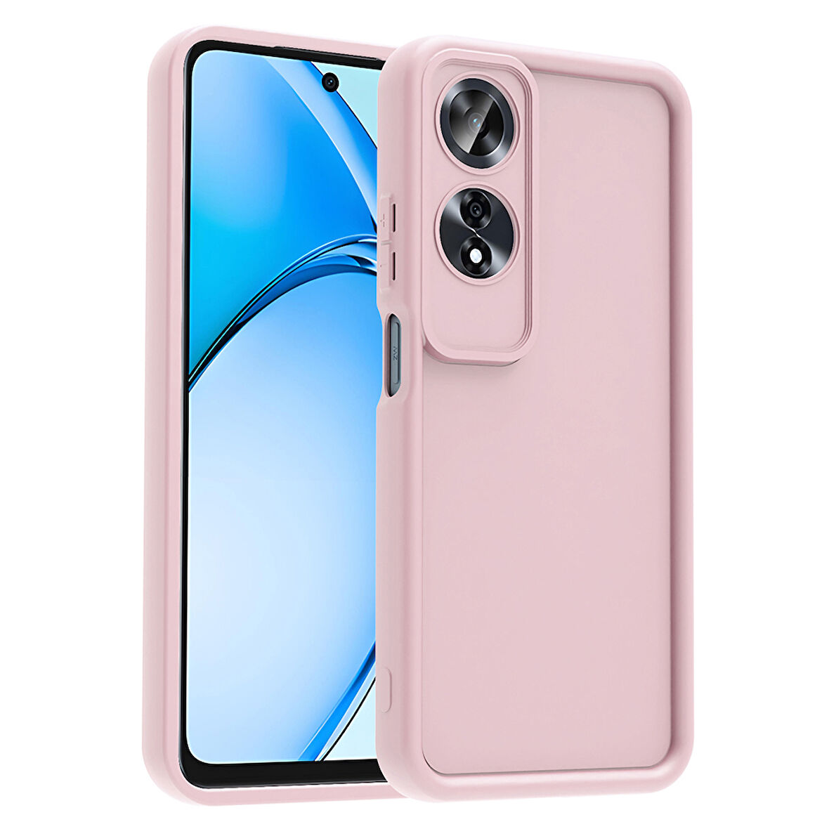A60 Kılıf Kamera Korumalı TCG Ananas Kapak - Pembe