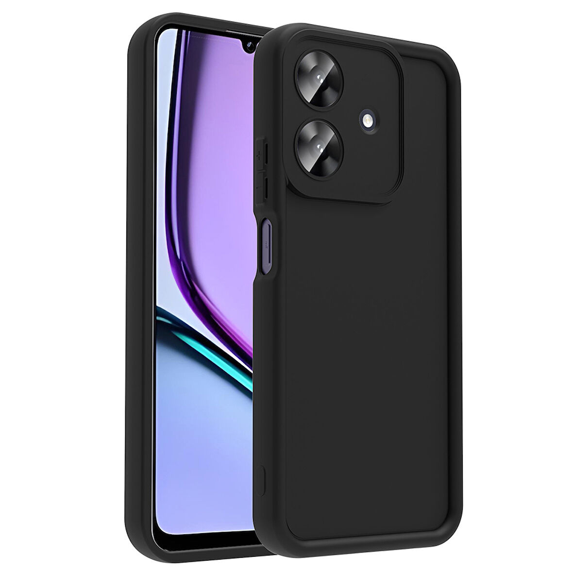 Realme Note 60 Kılıf Kamera Korumalı Ananas Kapak