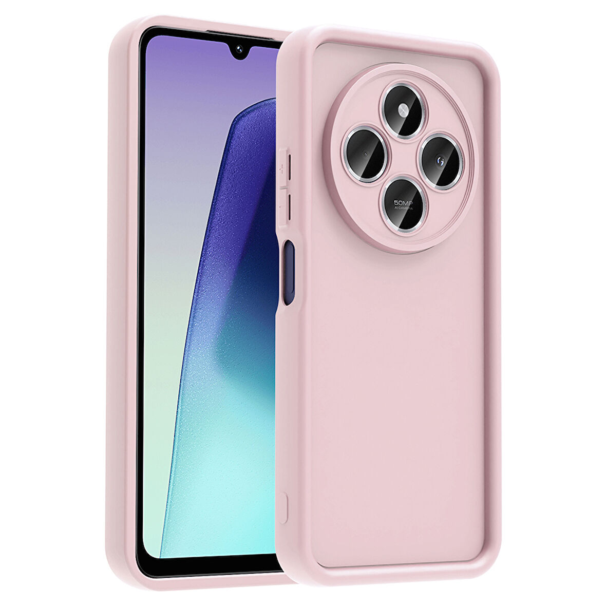 Redmi 14C Kılıf Kamera Korumalı UCY Ananas Kapak - Pembe
