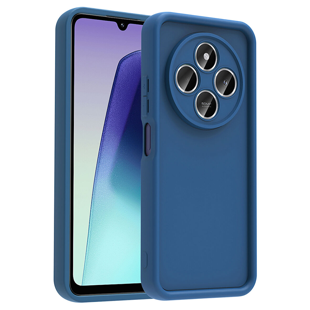 Redmi 14C Kılıf Kamera Korumalı HGEA Ananas Kapak - Koyu Yeşil