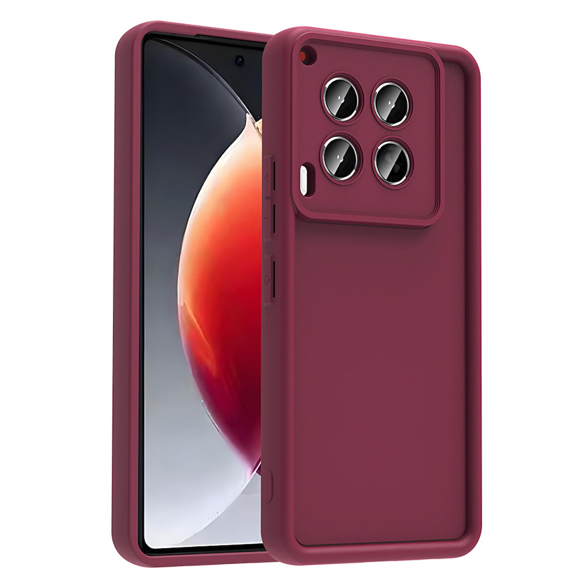 Tecno Camon 30 Kılıf Kamera Korumalı Ananas Kapak