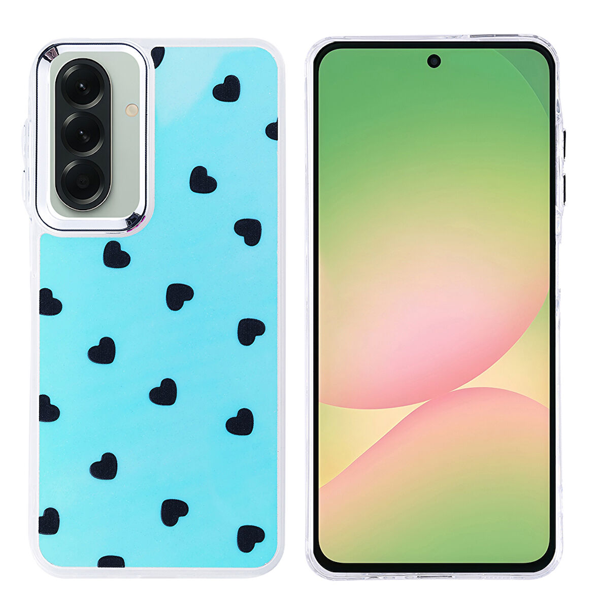 Galaxy A56 Kılıf Airbag Tasarımlı ZYL Hadra Kapak - Kalp