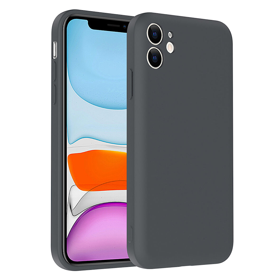 iPhone 11 Kılıf Kamera Korumalı Kartlık Hazneli Vitra Kapak