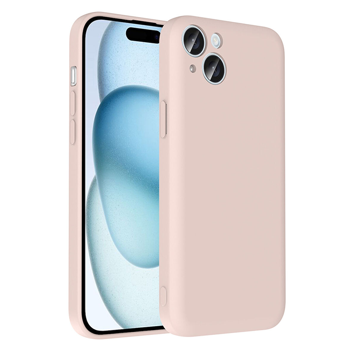 iPhone 15 Kılıf Kamera Korumalı Kartlık Hazneli Vitra Kapak