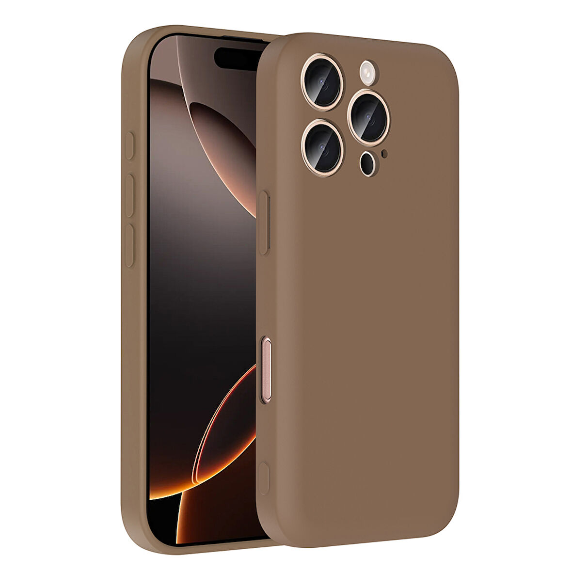 iPhone 16 Pro Kılıf Kamera Korumalı Kartlık Hazneli Vitra Kapak