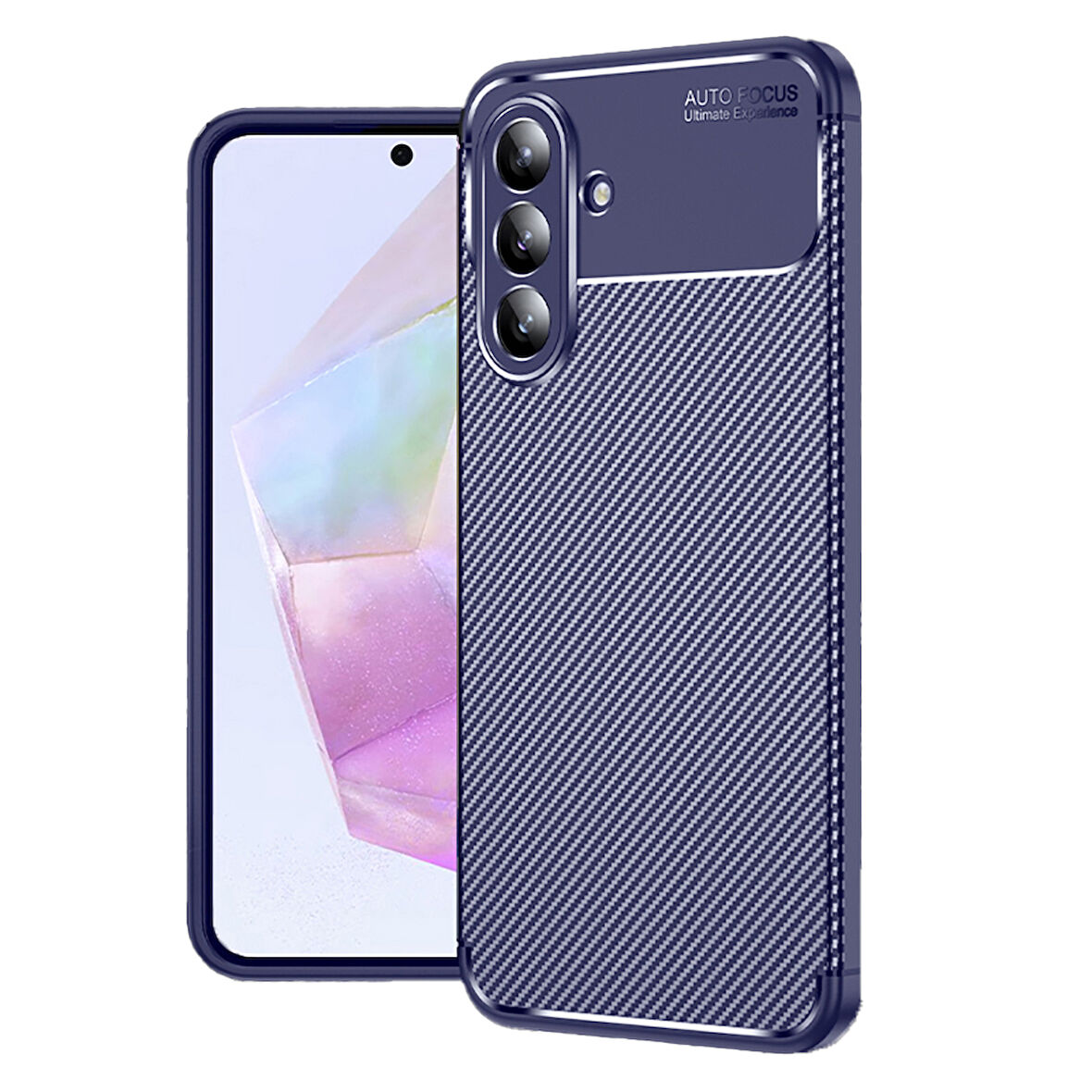 Galaxy A56 Kılıf UCY Negro Silikon Kapak - Lacivert