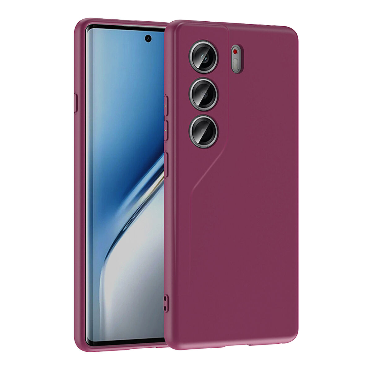 Tecno Camon 40 4G Kılıf Kamera Korumali Mara Lansman Kapak