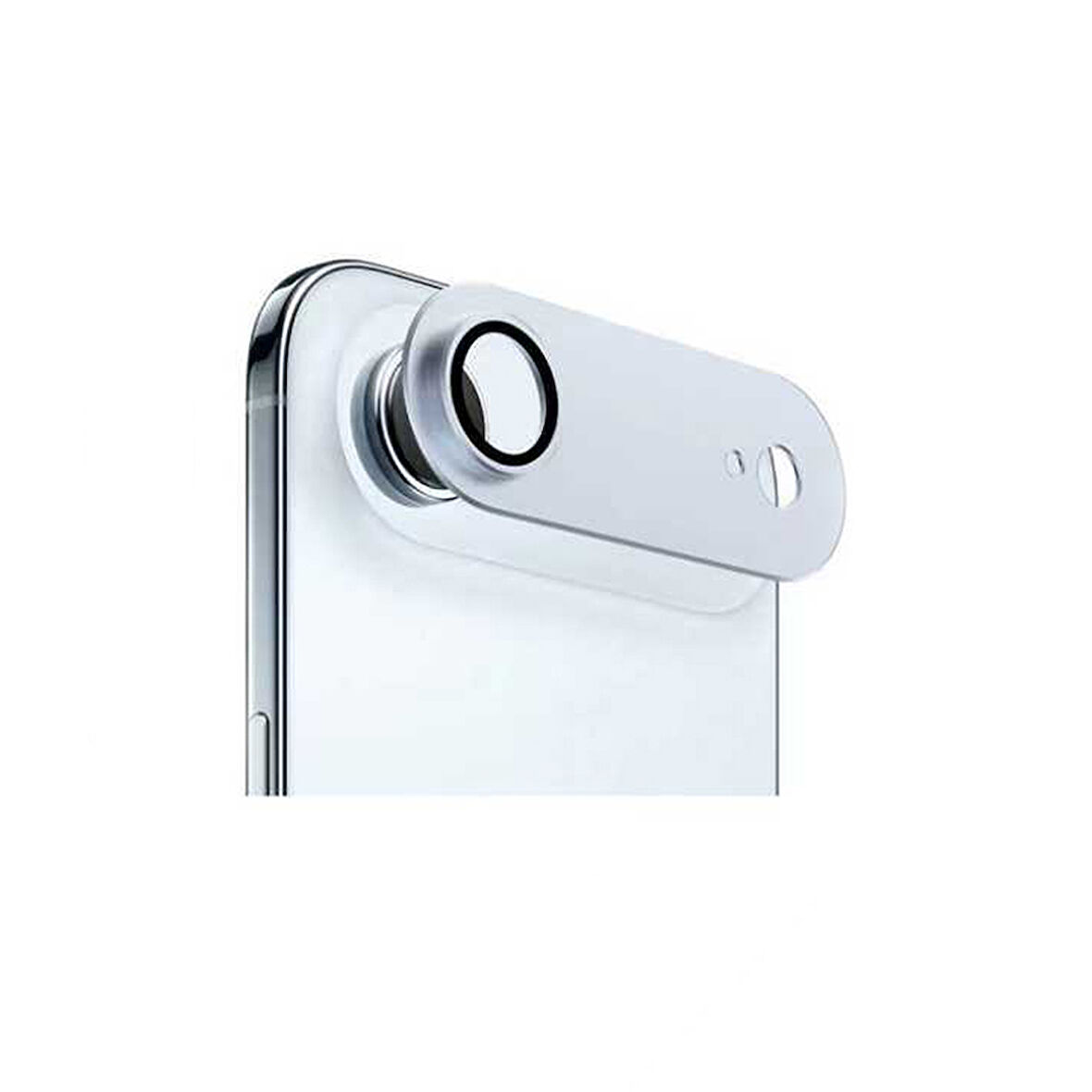 iPhone 17 Air Uyumlu CL-20 Kamera Lens Koruyucu Titanyum Kaplama Tam Koruma