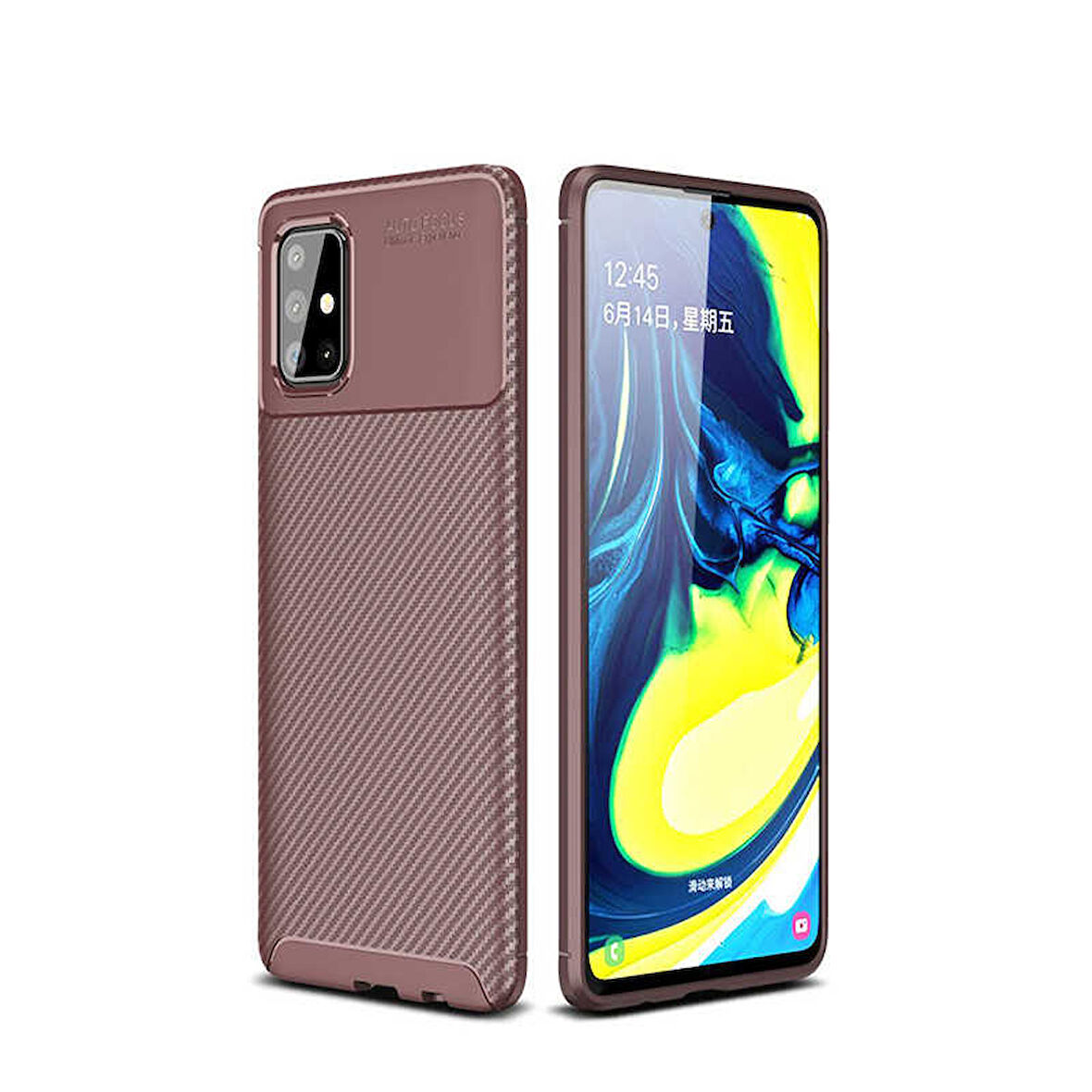 Samsung Galaxy A71 Kılıf Negro Silikon Kapak