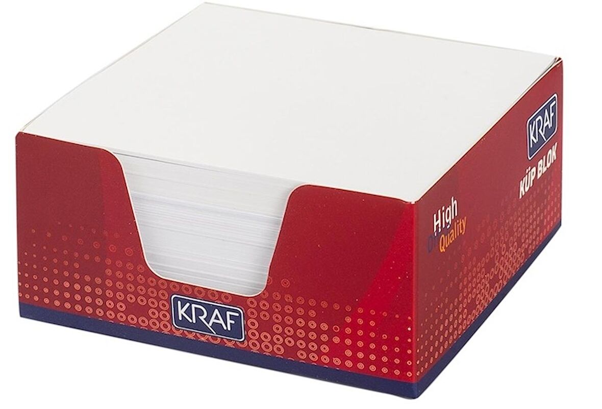 KRAF KÜP BLOK IVORY 9X9 CM 116G ( GÖZ YORMAYAN )