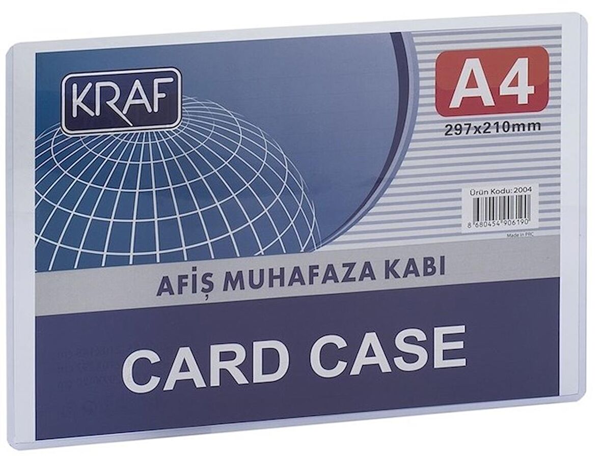 Kraf Afiş Muhafaza Kabı A4 2004