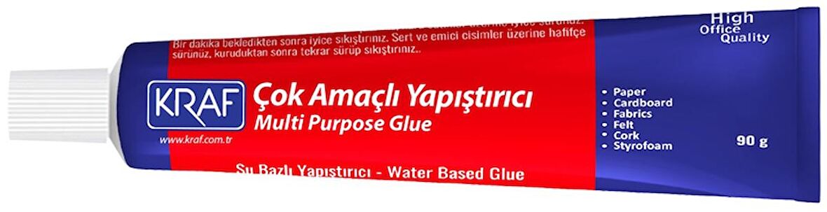 KRAF YAPIŞTIRICI SIVI SOLVENTLİ 90g 795G 12 ADET 