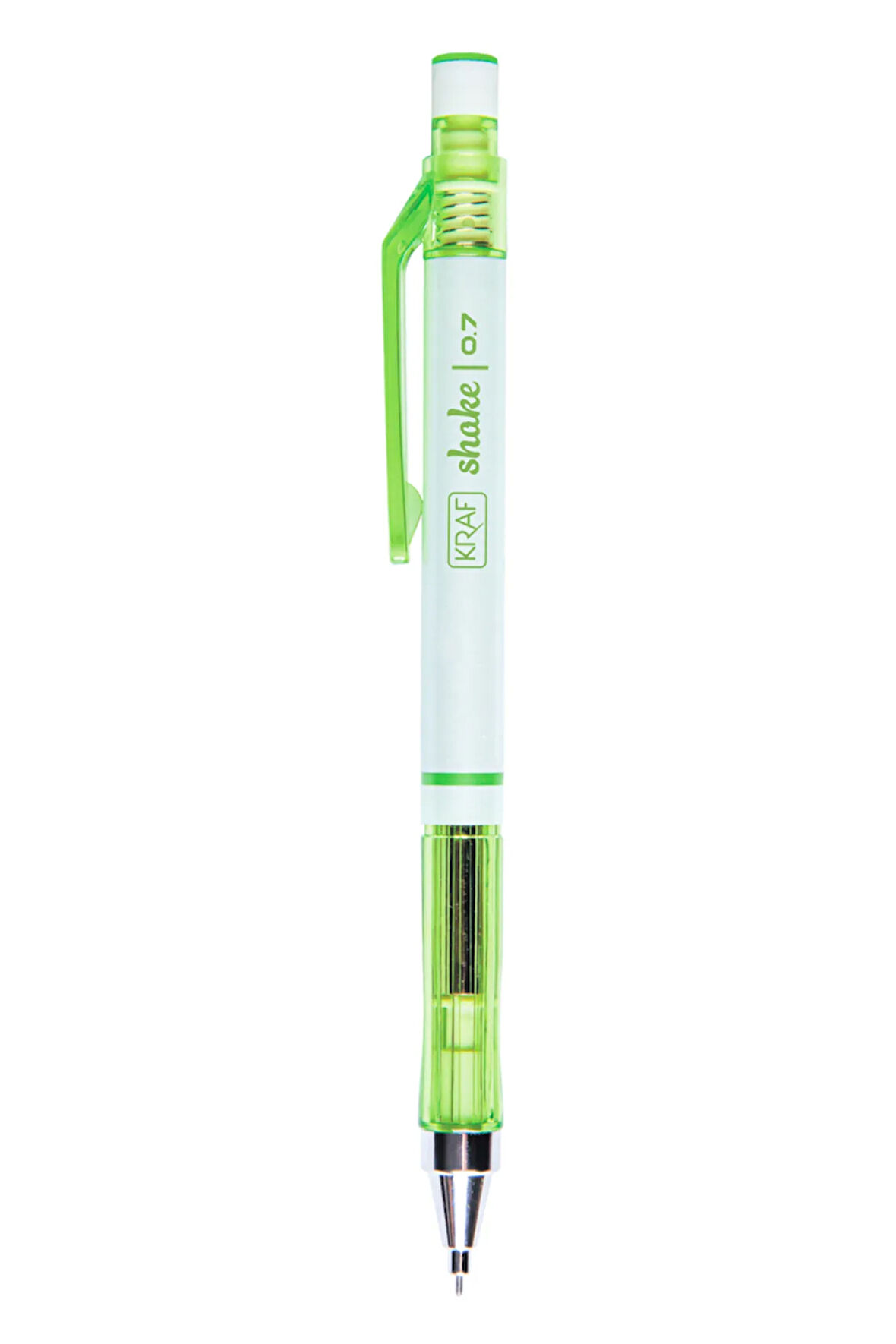 Kraf Shaker Versatil Mekanik Yeşil Kurşun Kalem 0,7mm
