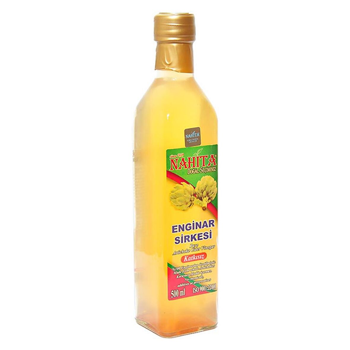 Katkısız Doğal Enginar Sirkesi 500ml