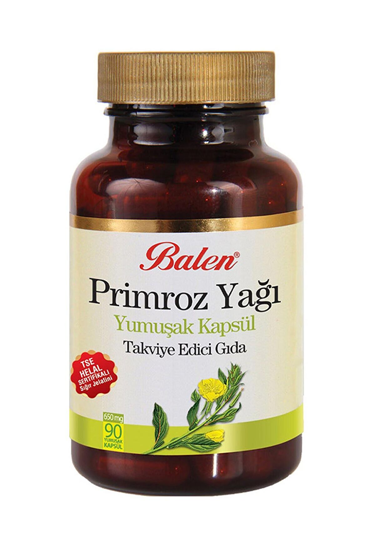 Balen Evening Primrose Oil (Çuha Çiçeği) 90 Kapsül