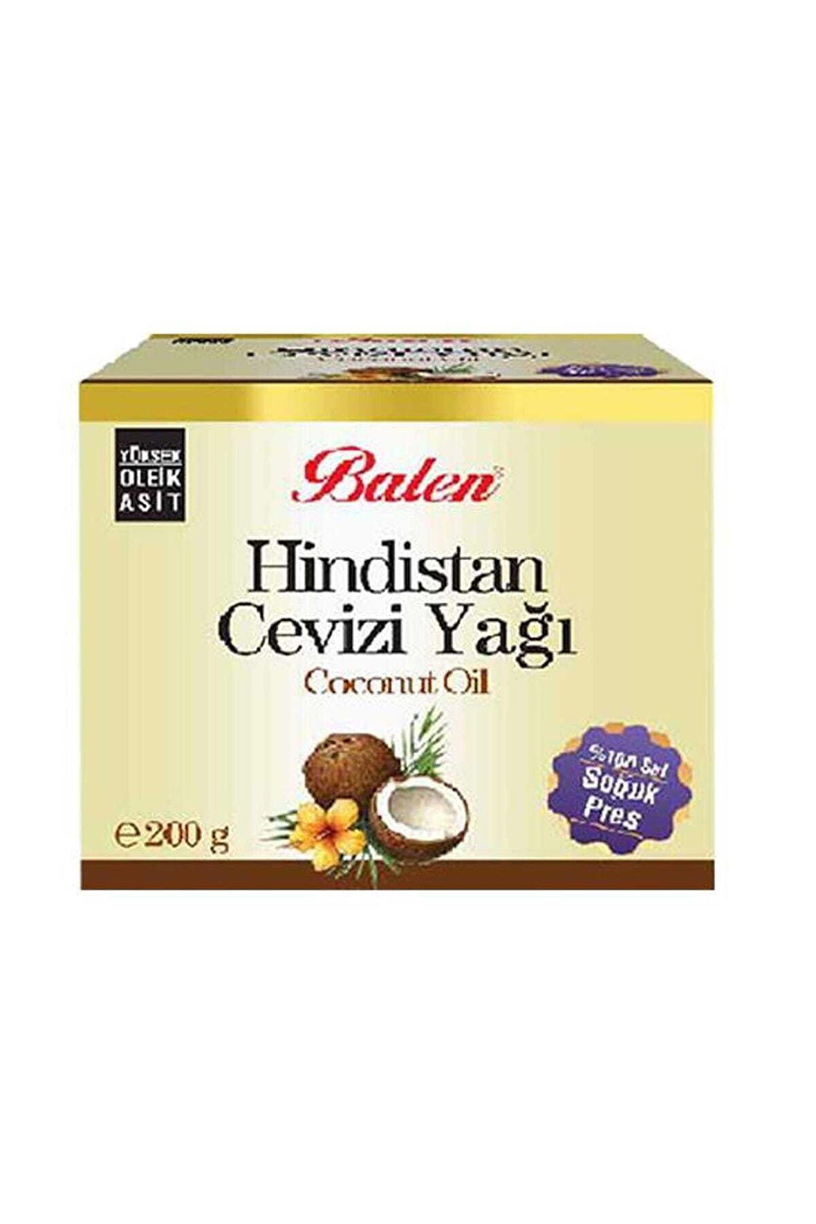 Balen Hindistan Cevizi Yağı 250 gr