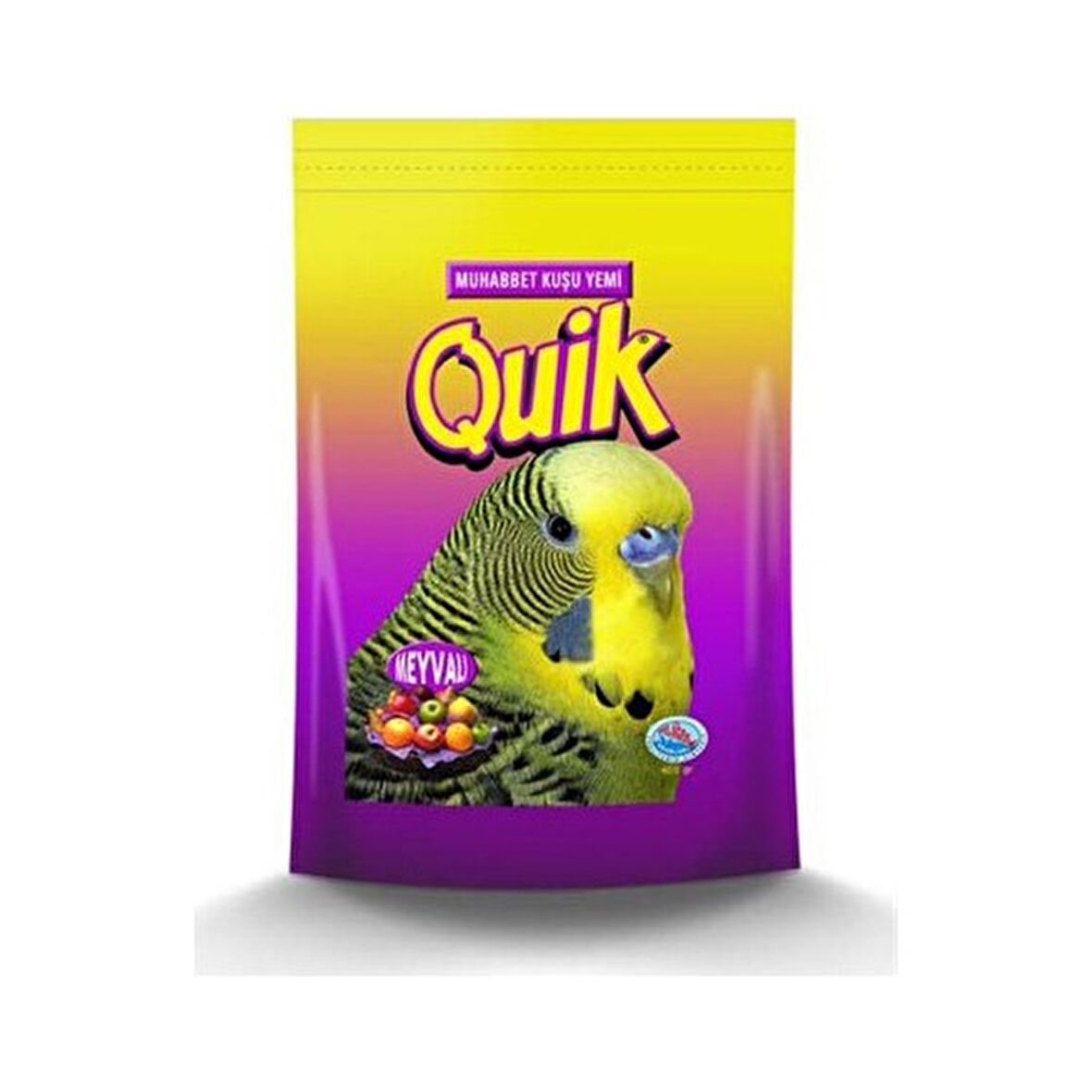 Quik Meyveli 400 Gr Muhabbet Kuşu Yemi 