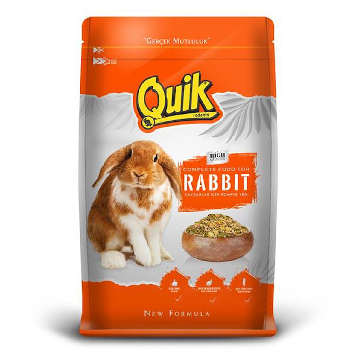 Quik Tavşan Yemi 750 gr 6 'lı