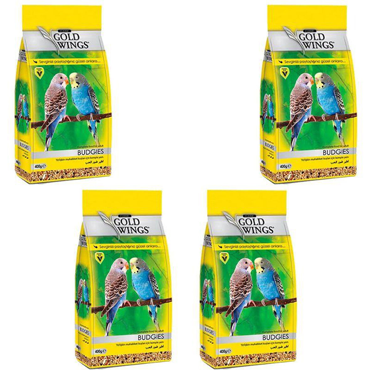 Gold Wings Muhabbet Yemi 400 gr X 4 Adet