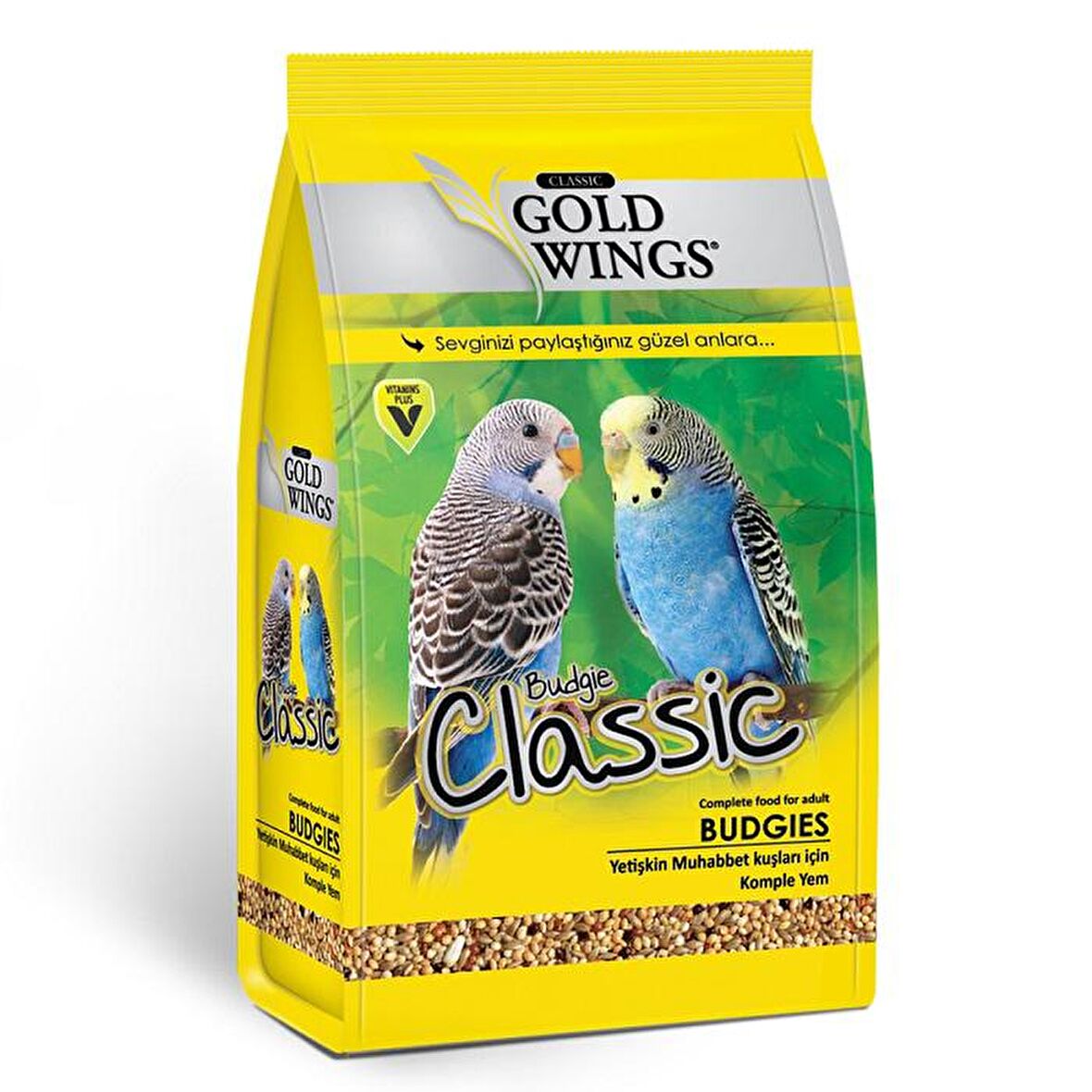 Gold Wings Classic Meyveli 400 Gr Muhabbet Kuşu Yemi 